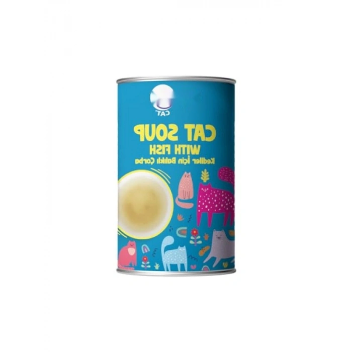 İştah Açıcı Balıklı Kedi Çorbası 135 ml (12li Paket)