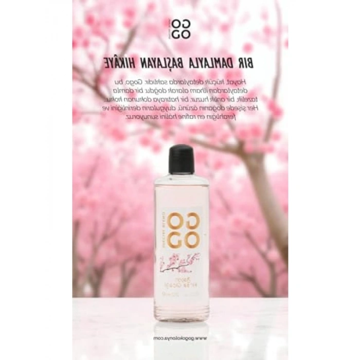 Japon Kiraz Çiçeği Kolonya, 250 ml, Cam Şişe