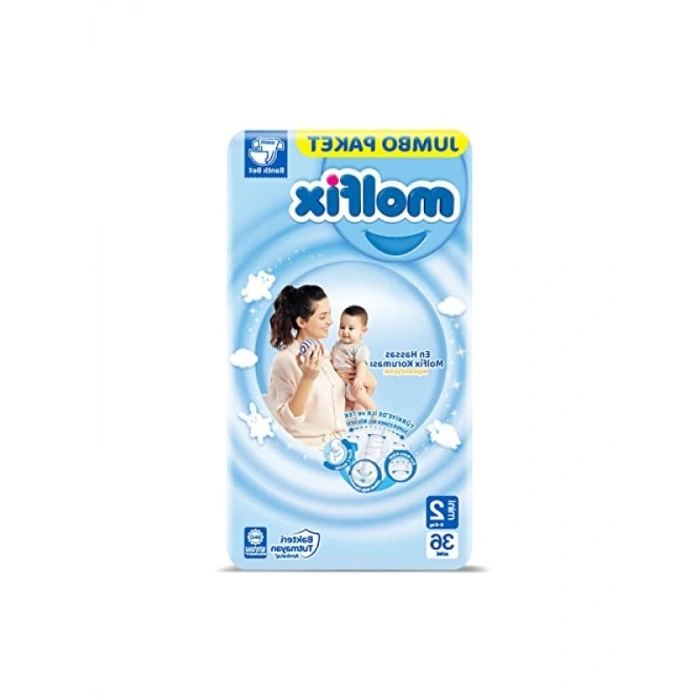 Jumbo Paket Mini 2 Beden Bebek Bezi - 36 Adet