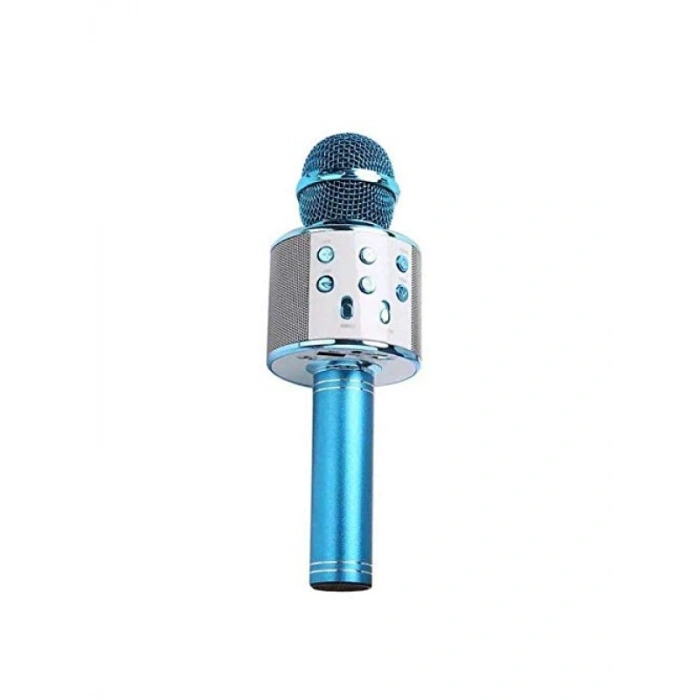Kablosuz Karaoke Mikrofon - 1800mAh Şarjlı, Uyumlu Hoparlör