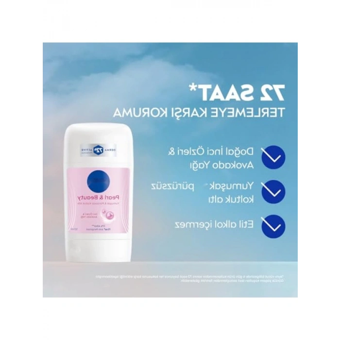 Kadın Stick Deodorant - 50 ml, 72 Saat Koruma