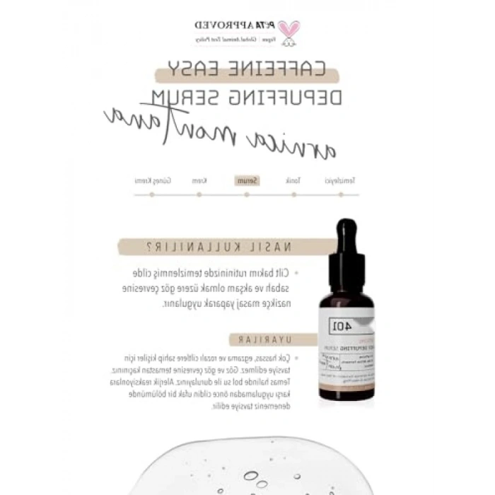 Kafein İçerikli Göz Altı Serum - 30 ML