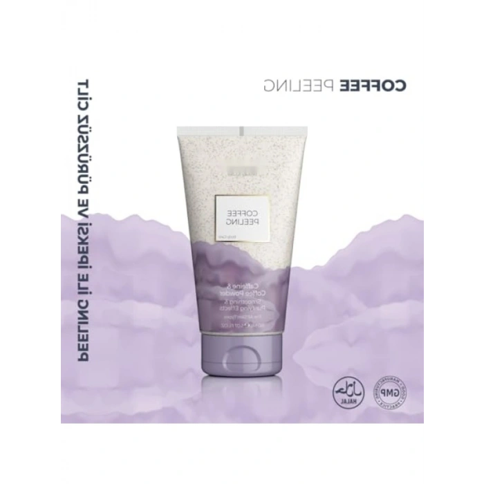 Kahve, Kafein ve Kayısı Çekirdeği İçeren Vücut Peelingi (150 ml)