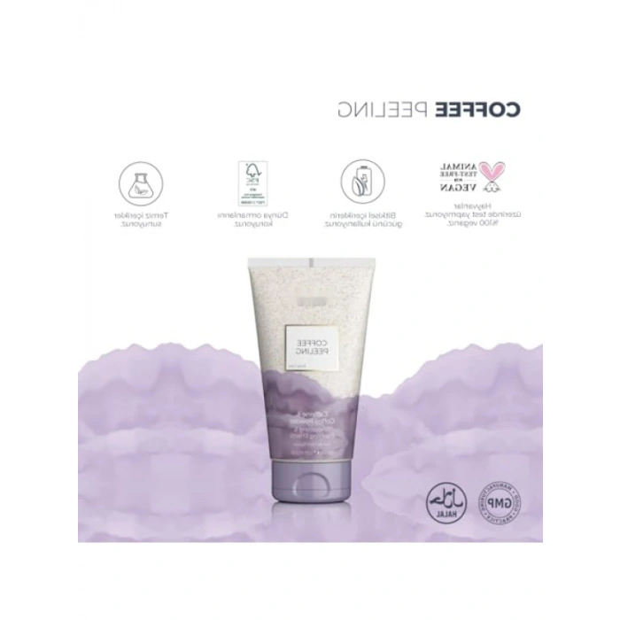 Kahve, Kafein ve Kayısı Çekirdeği İçeren Vücut Peelingi (150 ml)
