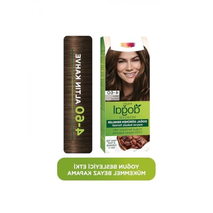 Kalıcı Saç Boyası - 4-60 Altın Kahve
