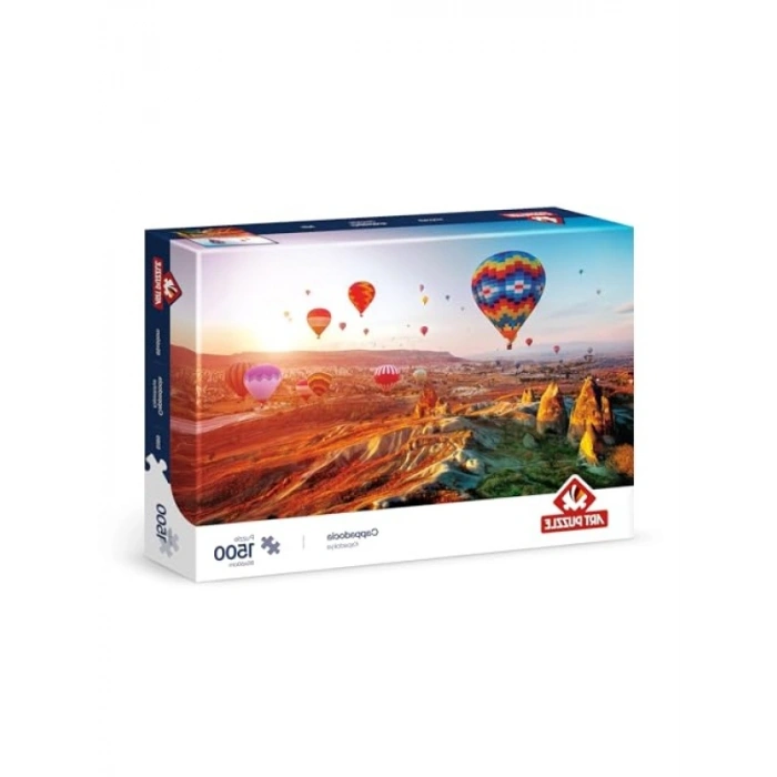 Kapadokya Manzaralı 1500 Parça Puzzle
