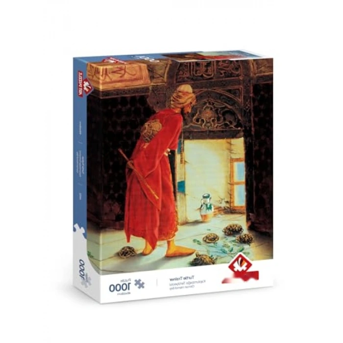 Kaplumbağa Terbiyecisi Temalı 1000 Parça Puzzle