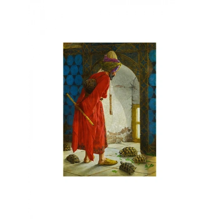 Kaplumbağa Terbiyecisi Temalı 500 Parça Puzzle