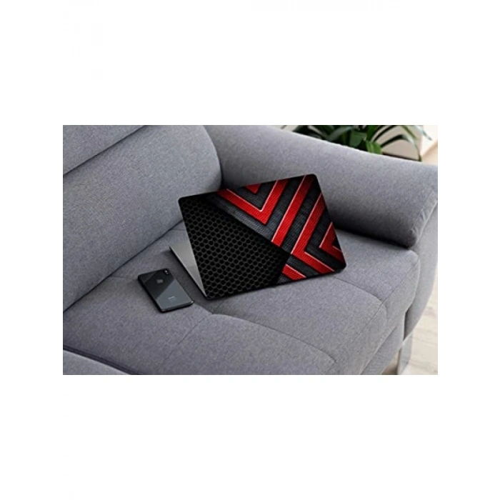 Karbon Desenli Laptop Sticker