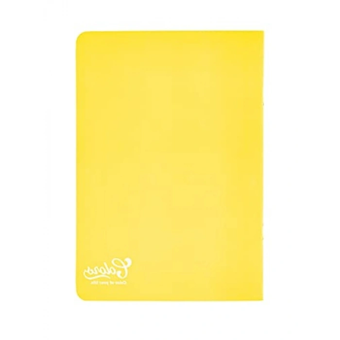 Kareli Defter - A4 - 80 Yaprak - Sarı