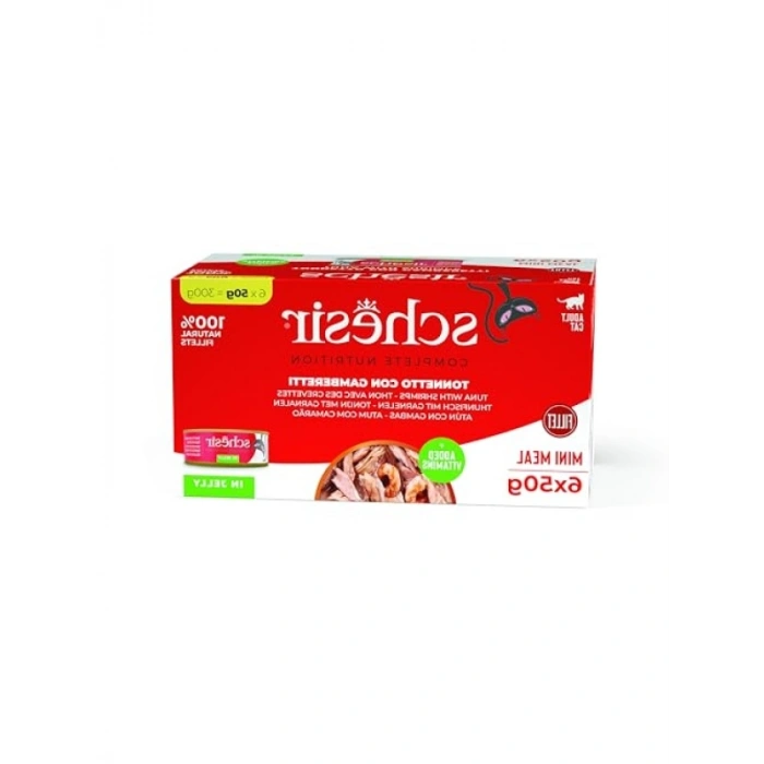 Karidesli Yetişkin Kedi Konservesi - 50 Gr x 6 Adet