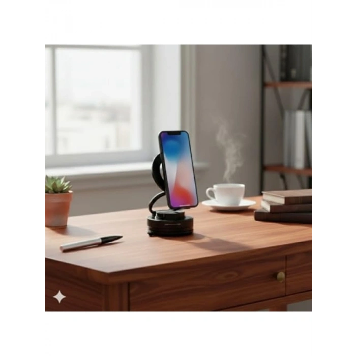 Katlanabilir 360 Derece Dönebilir Metal Telefon Tutucu