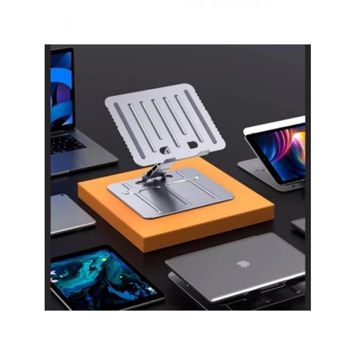 Katlanabilir Alüminyum Laptop Standı - Ergonomik Tasarım
