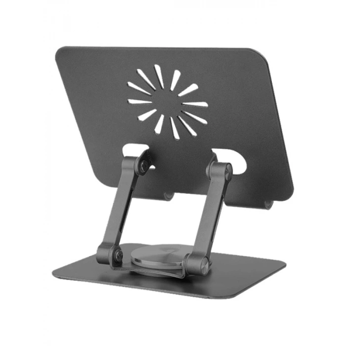 Katlanabilir Alüminyum Tablet Standı, Kaymaz ve Ayarlanabilir