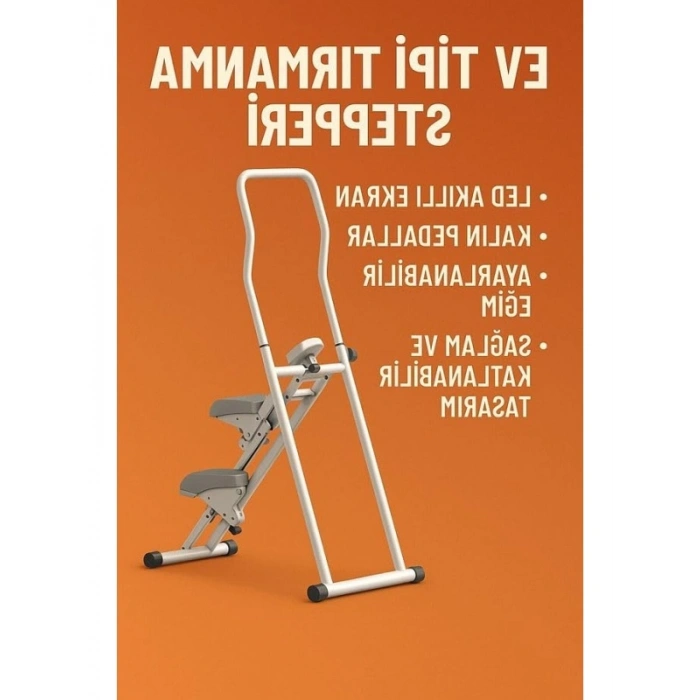 Katlanabilir Dikey Tırmanma Aleti - Ev Kullanımı İçin Modern Tasarım