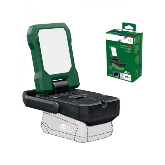 Katlanabilir LED Işık - 18V-400 Lümene Kadar Ayarlanabilir