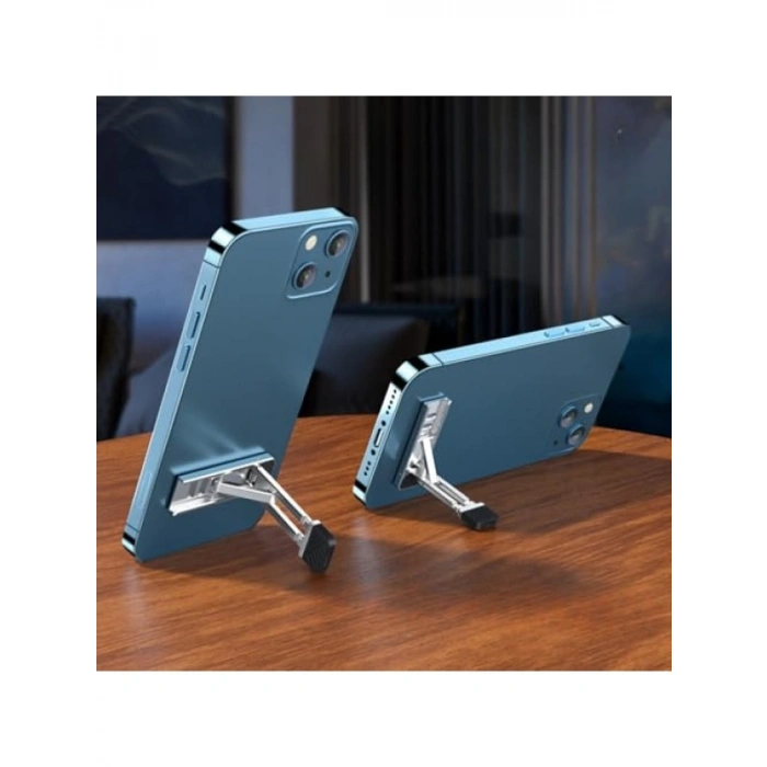 Katlanabilir Metal Laptop ve Telefon Standı - Ergonomik Tasarım