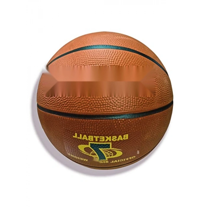 Kauçuk Basketbol Topu - 7 No, 530 Gr, Turuncu