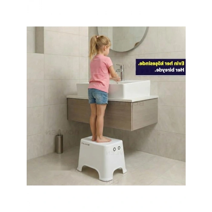 Kaydırmaz Banyo Taburesi, 120 KG Kapasiteli, Çocuk ve Yaşlılar İçin Güvenli