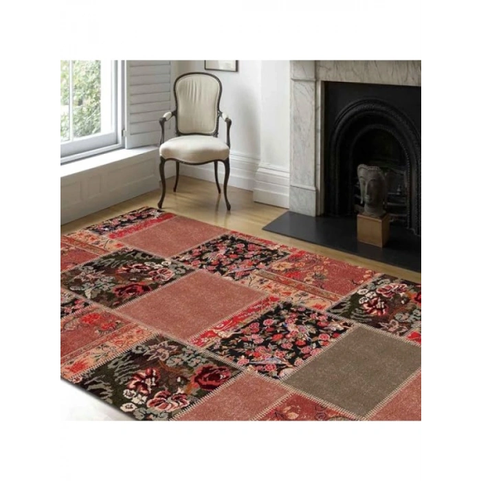 Kaydırmaz Tabanlı Yıkanabilir Salon Halısı - 100x300 cm