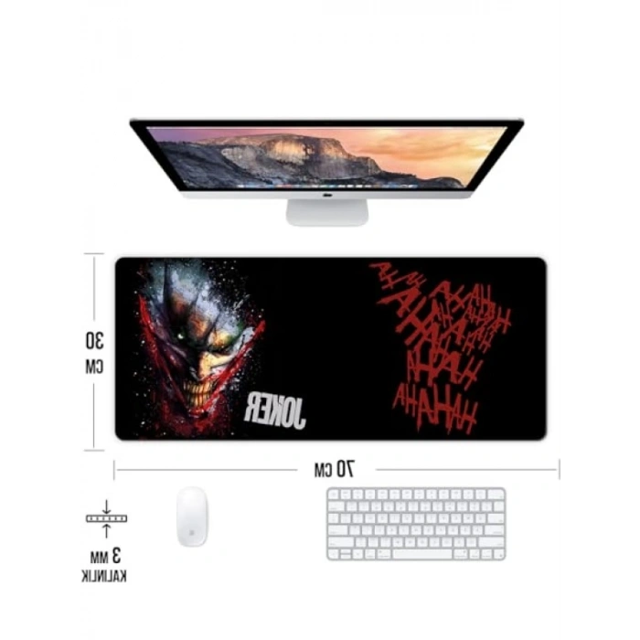 Kaymaz Oyun Klavye Mouse Pad - 70x30 cm