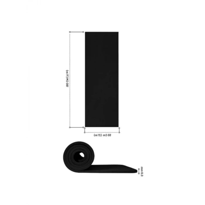 Kaymaz Pilates ve Egzersiz Matı - 180x55 cm