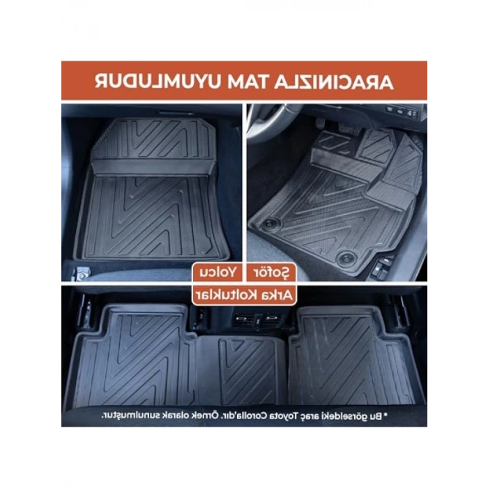 Kaymaz Tabanlı Araç Paspası, Opel Astra K Hatchback (2015-2022) Uyumlu