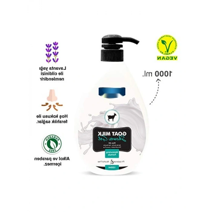 Keçi Sütü İçerikli Duş Jeli - 1 Litre