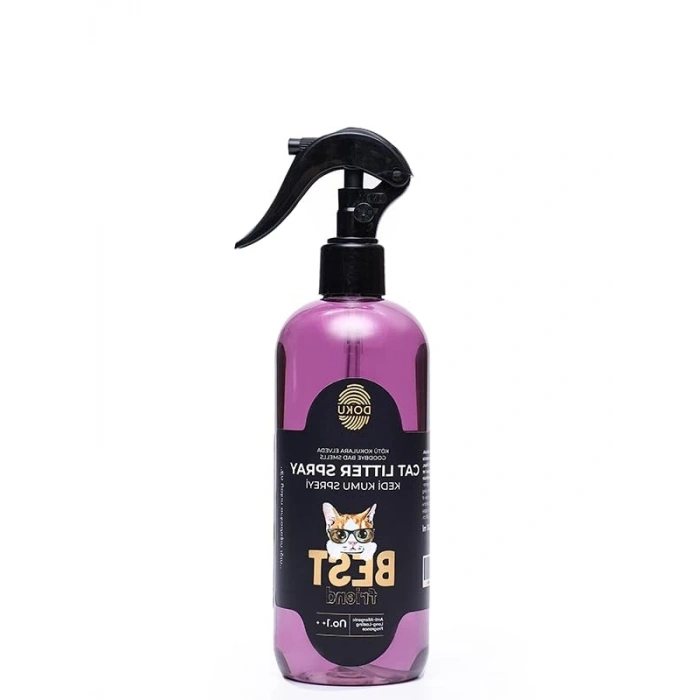 Kedi Kumu Koku Giderici Sprey 400 ml - Topaklanma Yapmayan Formül