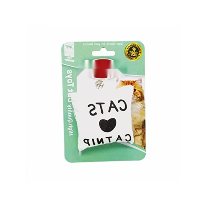 Kedi Oyun Yastığı, Catnipli ve Zilli