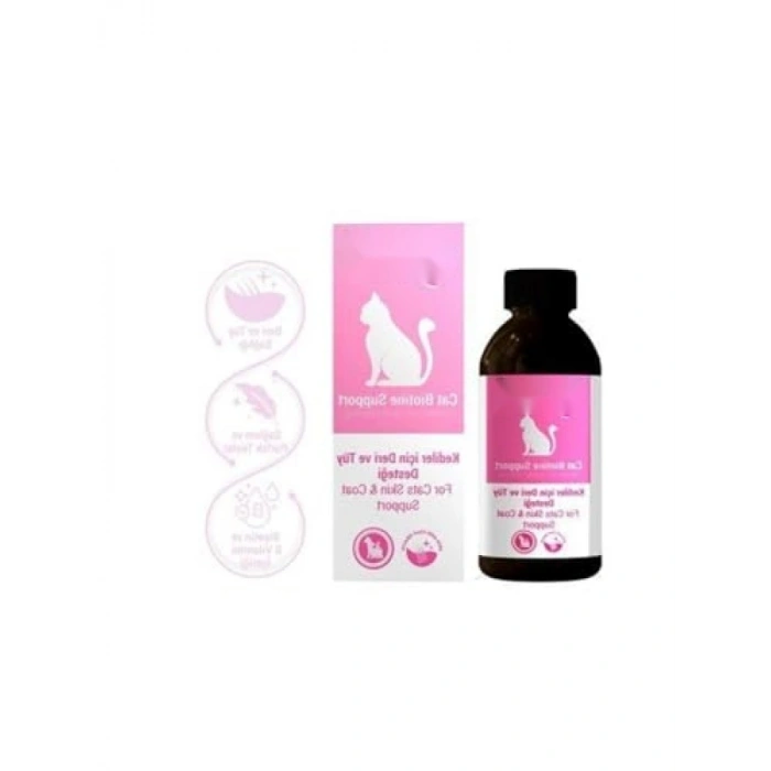 Kedi Tüy Sağlığı İçin Besleyici Damlalar 100 Ml