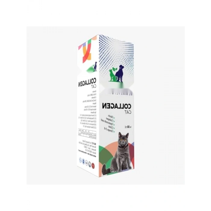Kedi Tüy Sağlığını Destekleyen Kolajen Damla 50 ml