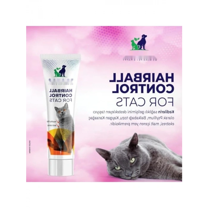 Kedi Tüy Yumağı Önleyici Multivitaminli Malt Macun, 100 ml