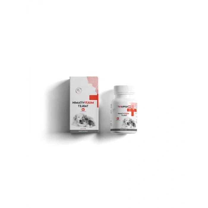 Kedi ve Köpekler İçin Multivitamin Tablet 75 Adet