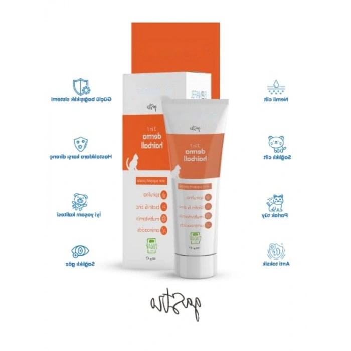 Kediler için Tüy Yumağı Önleyici Multivitamin Macun 100 gr