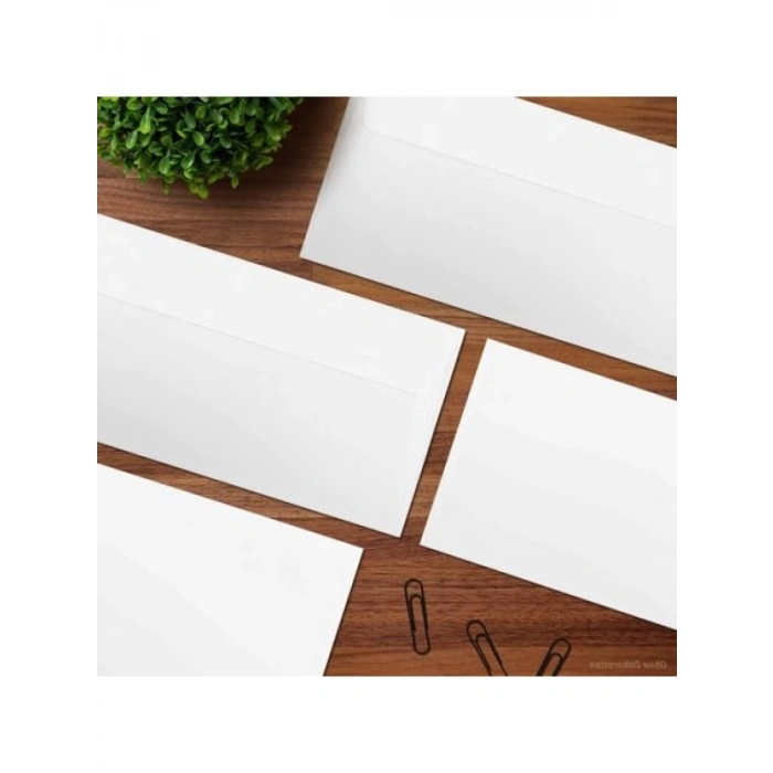 Kendinden Yapışkanlı Para ve Belge Zarfı, 24.5x11 cm - 100 Adet