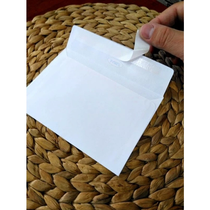 Kendinden Yapışkanlı Zarf Seti - 100 Adet - 16,3cm x 11,5cm