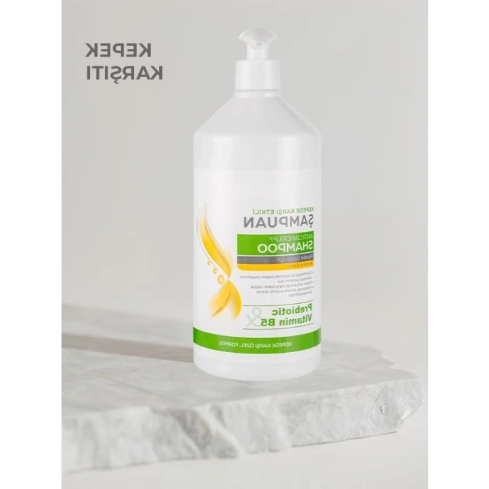 Kepeğe Karşı Etkili Prebiyotik ve Vitamin B5 İçeren Şampuan - 1 L