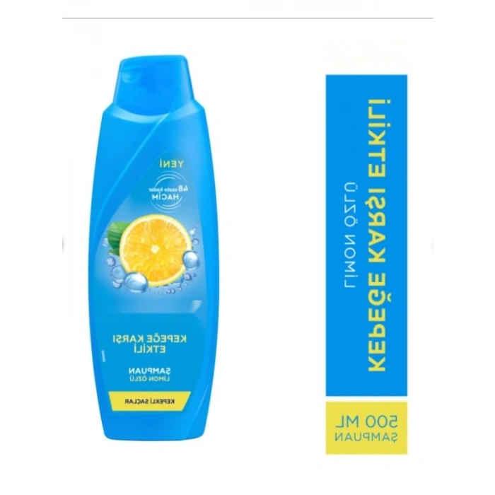Kepeğe Karşı Limon Özlü Şampuan, 500ml