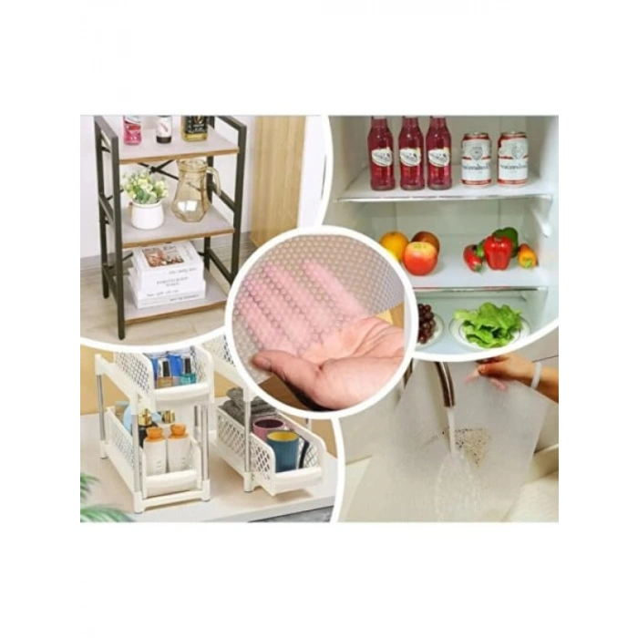 Kesilebilir EVA Pıtırcık Raf ve Çekmece Örtüsü - 45 cm x 10 m