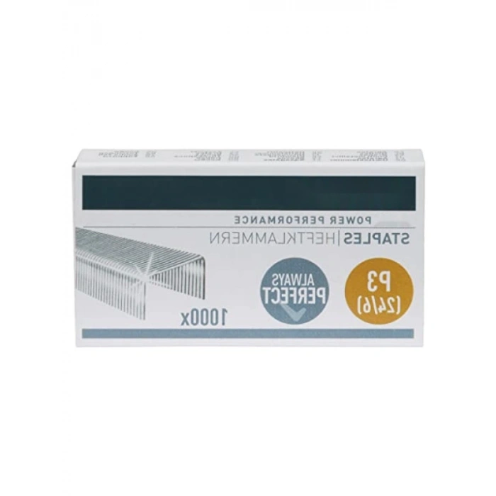Keskin Uçlu Zımba Teli P3, 1000 Adet, Galvanizli