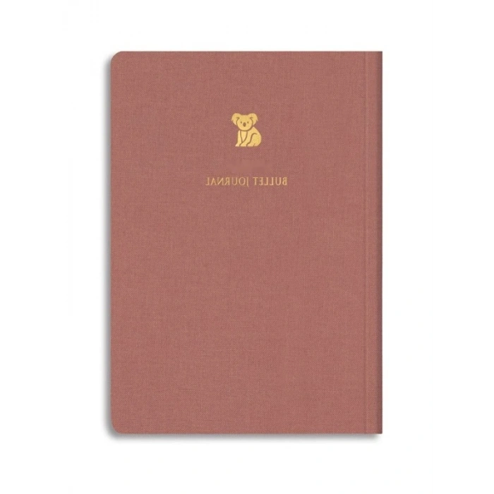 Keten Kapaklı Noktalı Bullet Journal Defter