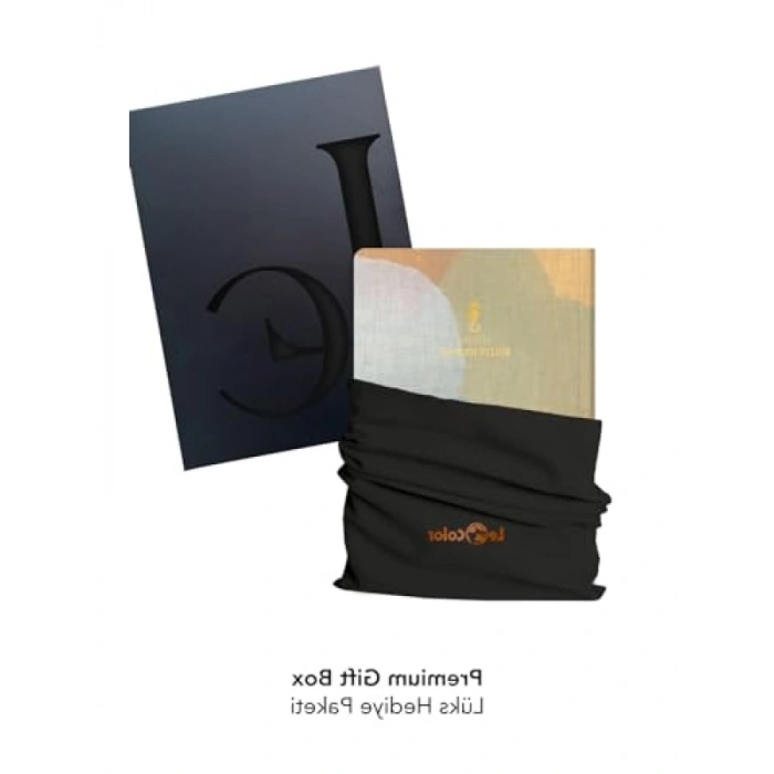 Keten Noktalı Bullet Journal Defteri - 17x24 cm, Denizatı Desenli