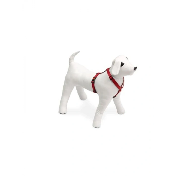 Kilitli Göğüs Tasma, Köpek İçin 45-70 cm, Kırmızı