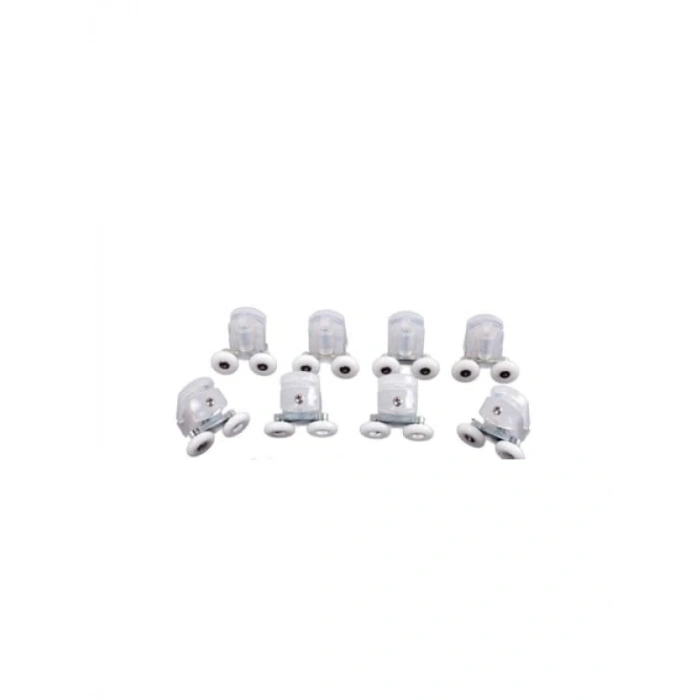 Kırılmayan Özel Üretim Duşakabin Tekerlek Takımı - 8li Set