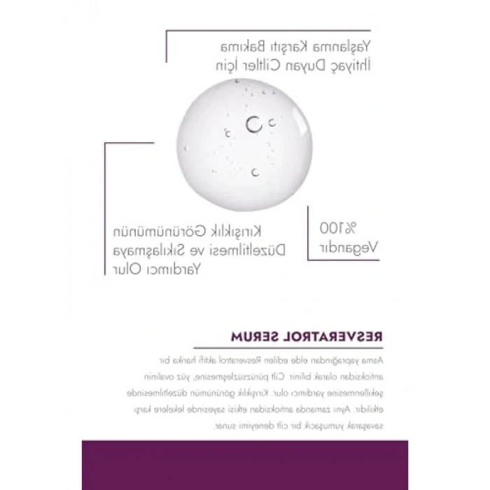 Kırışıklık Görünümünü Düzeltici ve Sıkılaştırıcı Serum