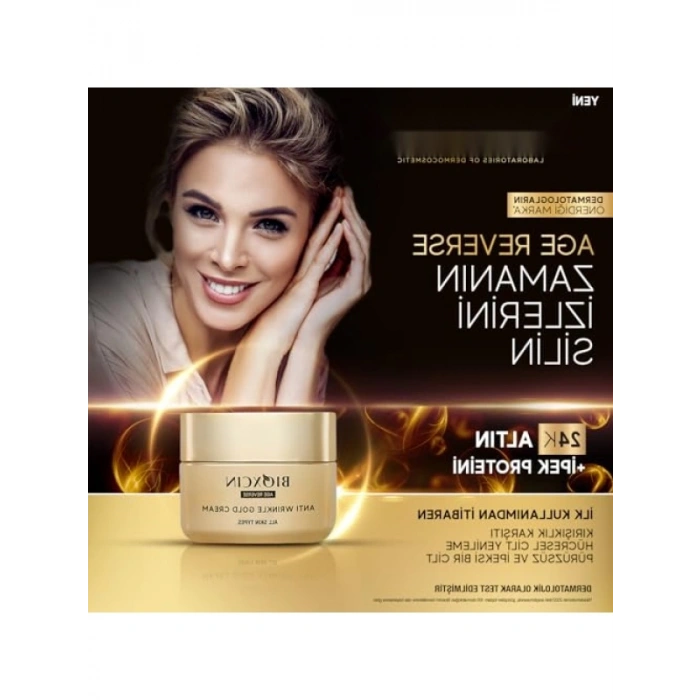 Kırışıklık Karşıtı Altın Krem - 50 ml