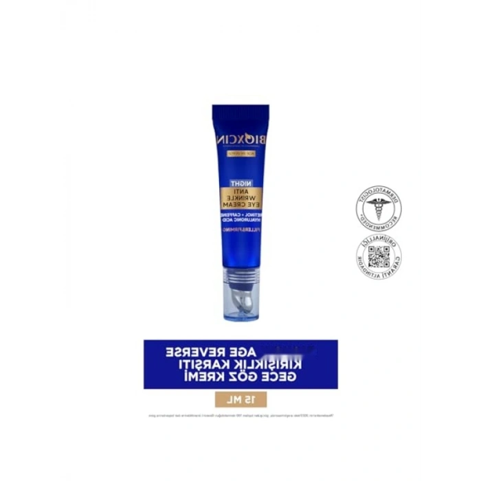 Kırışıklık Karşıtı Gece Göz Kremi - 15ml