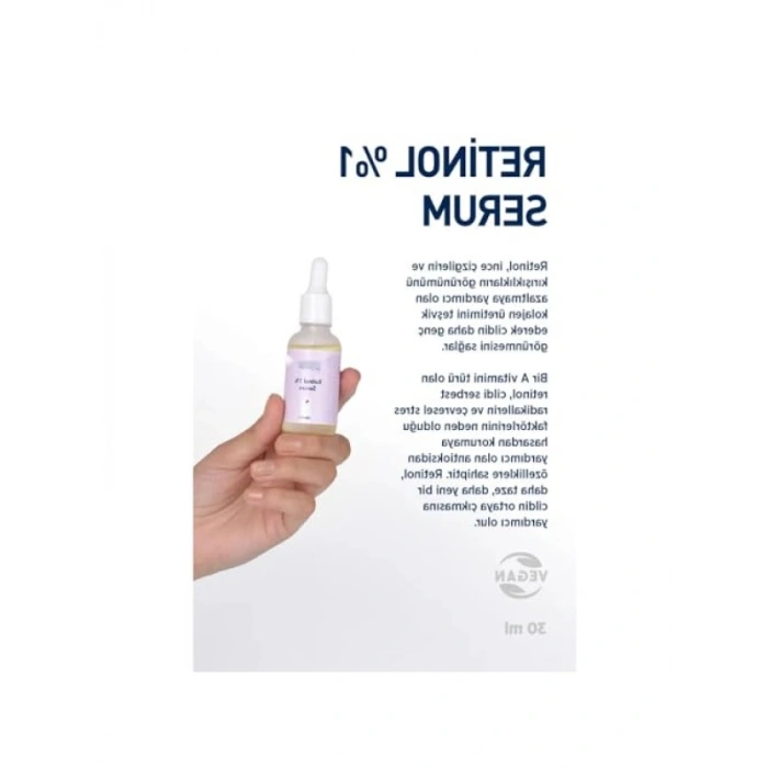 Kırışıklık Karşıtı Retinol Cilt Yenileyici Serum - 30 ML