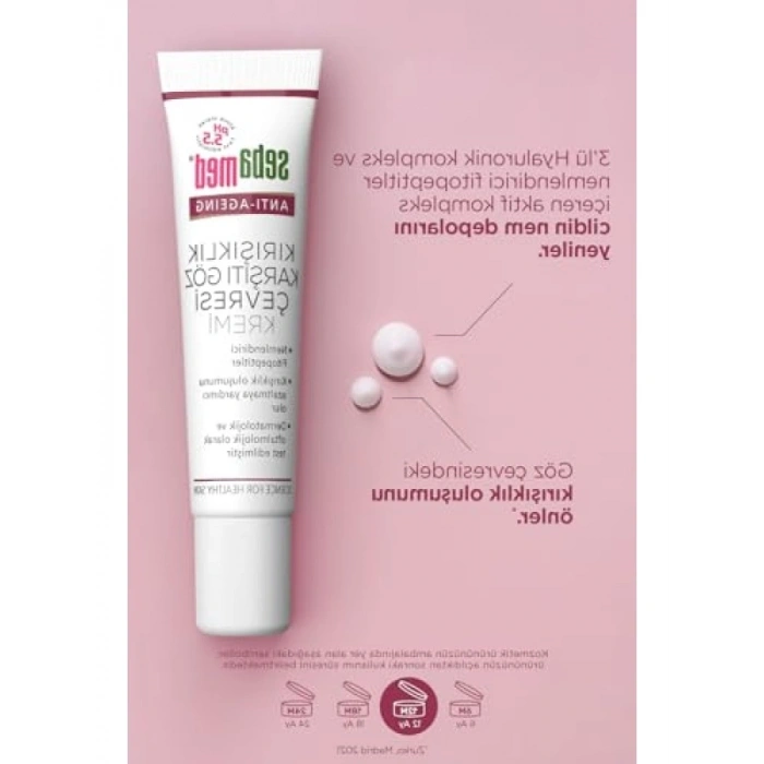 Kırışıklık ve Yaşlanma Karşıtı Göz Çevresi Kremi, 15 ml